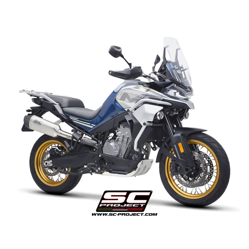 SC-Project Exhaust X-Plorer II carbon | CF-Moto 800MT