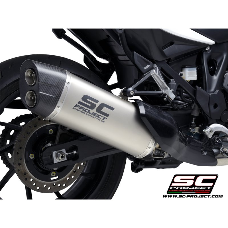 SC-Project Exhaust Adventure titanium | Honda NT1100