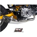 SC-Project Full Exhaust System S1 RVS | Honda Monkey