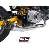 SC-Project Full Exhaust System S1 RVS | Honda Monkey