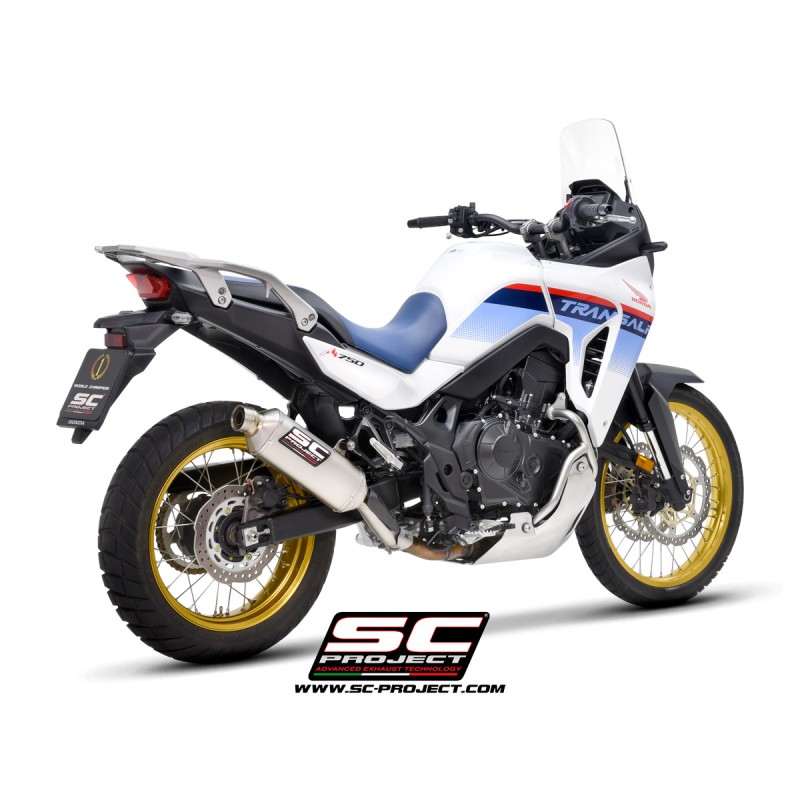 SC-Project Exhaust Rally Raid titanium | Honda XL750 Transalp