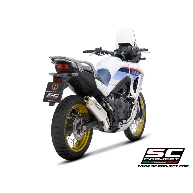 SC-Project Exhaust Rally Raid titanium | Honda XL750 Transalp