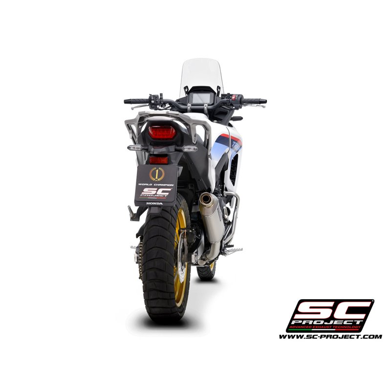 SC-Project Exhaust Rally Raid titanium | Honda XL750 Transalp