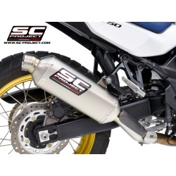 SC-Project Exhaust Rally Raid titanium | Honda XL750 Transalp