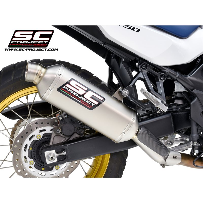 SC-Project Exhaust Rally Raid titanium | Honda XL750 Transalp