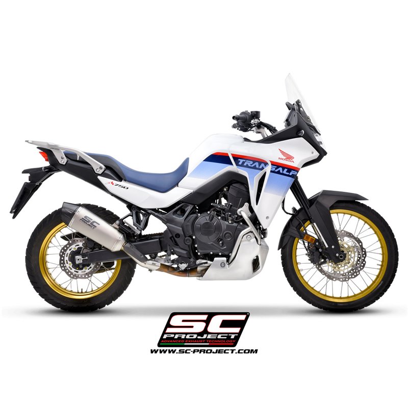 SC-Project Exhaust X-Ploren carbon | Honda XL750 Transalp