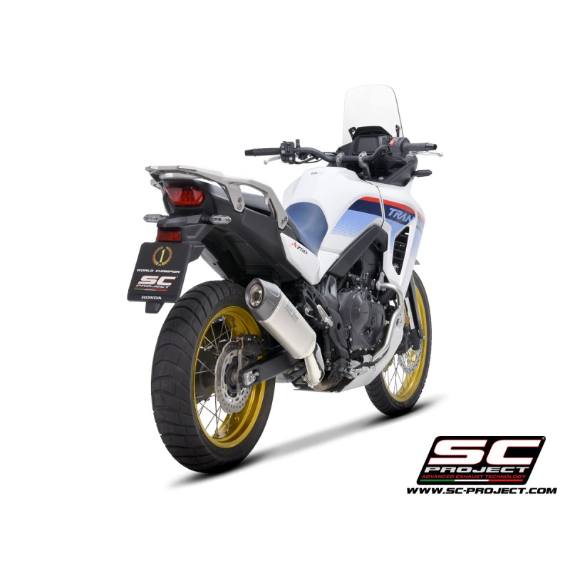 SC-Project Exhaust X-Ploren carbon | Honda XL750 Transalp