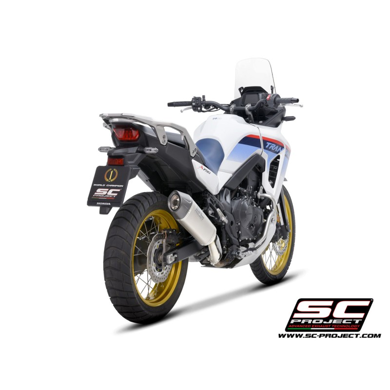 SC-Project Exhaust X-Plorer titanium | Honda XL750 Transalp