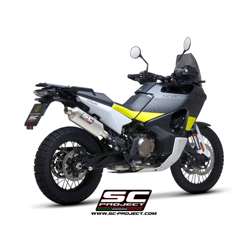 SC-Project Exhaust Rally Raid titanium | Husqvarna Norden 901