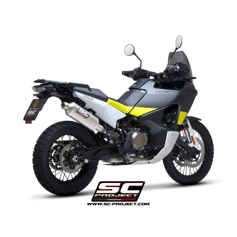 SC-Project Uitlaat Rally Raid titanium | Husqvarna Norden 901