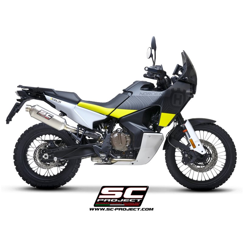 SC-Project Exhaust Rally Raid titanium | Husqvarna Norden 901