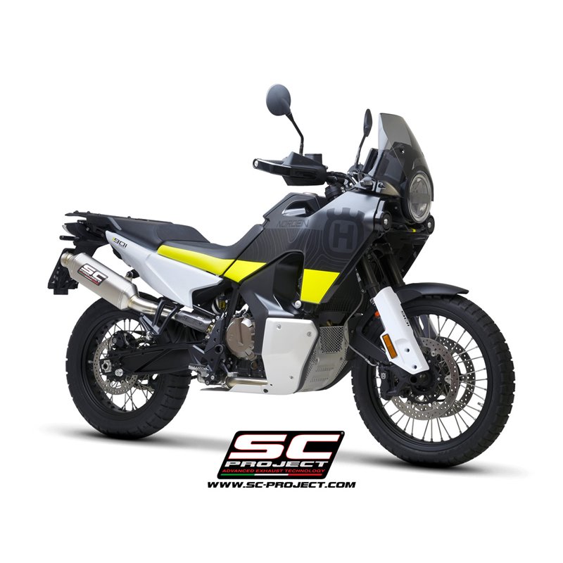 SC-Project Exhaust Rally Raid titanium | Husqvarna Norden 901