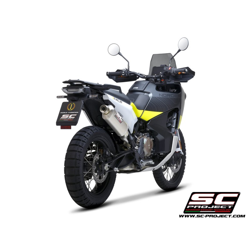SC-Project Uitlaat Rally Raid titanium | Husqvarna Norden 901