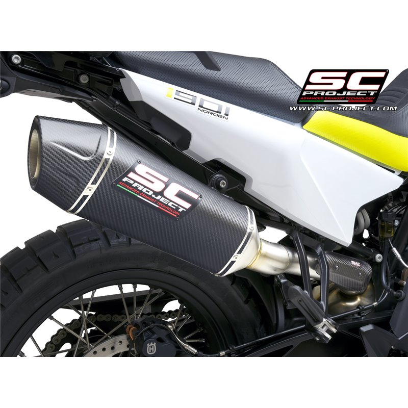 SC-Project Exhaust X-plorer II carbon | Husqvarna Norden 901