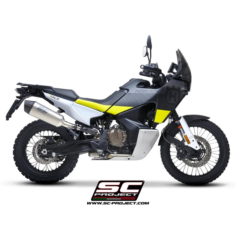 SC-Project Uitlaat X-plorer II titanium | Husqvarna Norden 901