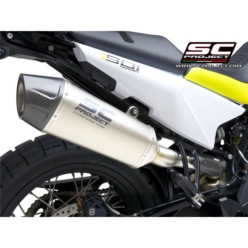 SC-Project Uitlaat X-plorer II titanium | Husqvarna Norden 901