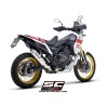 SC-Project Uitlaat Rally Race titanium | Yamaha Tenere 700