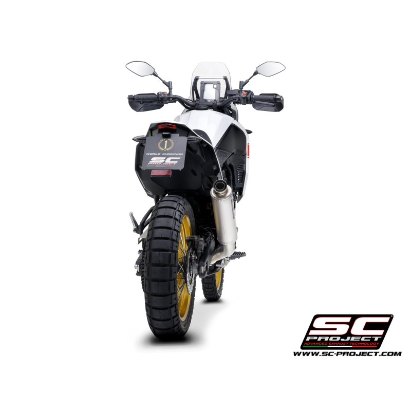 SC-Project Exhaust Rally Race titanium | Yamaha Tenere 700
