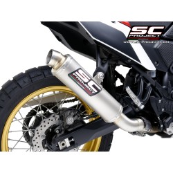 SC-Project Exhaust Rally Race titanium | Yamaha Tenere 700