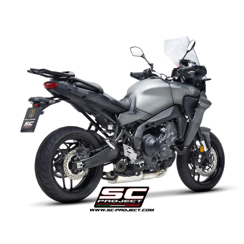 SC-Project Uitlaat S1 RVS | Yamaha Tracer 90