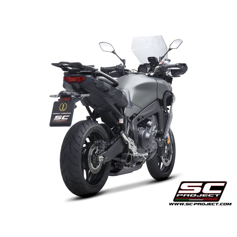 SC-Project Exhaust S1 matblack | Yamaha Tracer 90