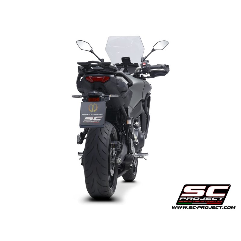 SC-Project Exhaust S1 matblack | Yamaha Tracer 90