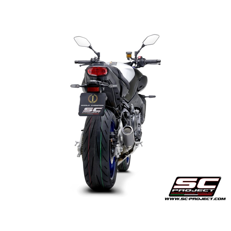 SC-Project Uitlaat CR-T mesh carbon | Yamaha MT10
