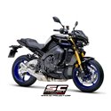 SC-Project Uitlaat CR-T mesh titanium | Yamaha MT10