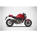 Zard Exhaust Carbon | Ducati Monster 821