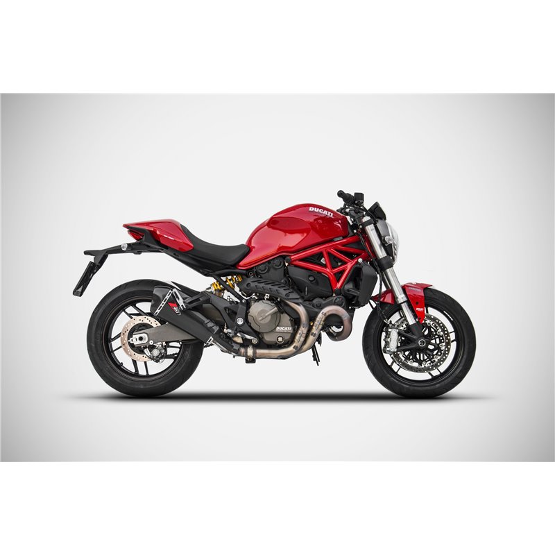 Zard Uitlaatdemper Carbon | Ducati Monster 821