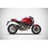 Zard Exhaust Carbon | Ducati Monster 821