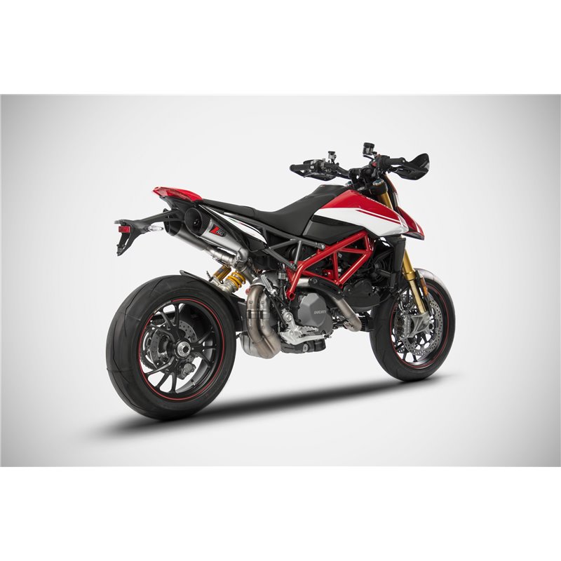 Zard Exhausts GT Version RVS | Ducati Hypermotard 950