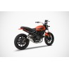 Zard Exhaust Zuma RVS | Ducati Scrambler 400