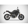Zard Uitlaatdemper Basso RVS | Ducati Monster 797