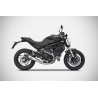 Zard Exhaust Zuma RVS | Ducati Monster 797