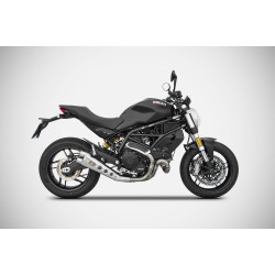 Zard Exhaust Special edition RVS | Ducati Monster 797