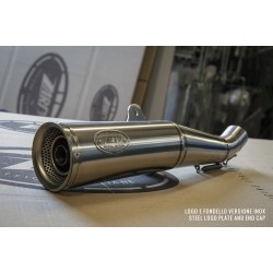 Zard Exhaust Zuma RVS | Ducati Scrambler 800 Desert Sled