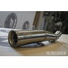 Zard Exhaust Zuma RVS | Ducati Scrambler 800 Desert Sled