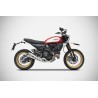 Zard Exhaust Special edition RVS | Ducati Scrambler 800 Desert Sled