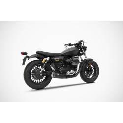 Zard Exhausts Short RVS | Moto Guzzi V9 Bobber/Roamer