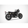 Zard Uitlaatdempers Short RVS | Moto Guzzi V9 Bobber/Roamer