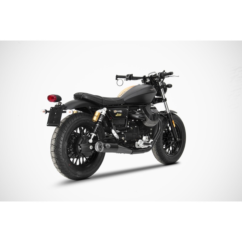 Zard Exhausts Long RVS | Moto Guzzi V9 Bobber/Roamer
