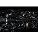 Zard Full Exhaust System 2-2 Top Gun black RVS | Harley Davidson Sportster