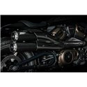 Zard Uitlaatsysteem 2-2 Top Gun Zwart RVS | Harley Davidson Sportster