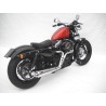 Zard Full Exhaust System 2-1 Conical round RVS | Harley Davidson Sportster