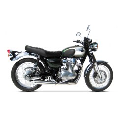 Zard Full Exhaust System 2-1 Cross Full RVS | Kawasaki W800