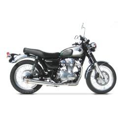 Zard Full Exhaust System 2-1 Conical round RVS | Kawasaki W800