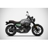 Zard Exhausts black RVS | Moto Guzzi V7