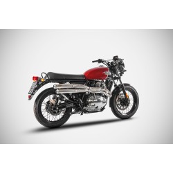 Zard Uitlaatdempers RVS | Royal Enfield Continental/Interceptor