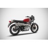 Zard Uitlaatdempers RVS | Royal Enfield Continental/Interceptor